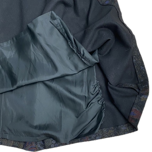 VTG HOCHBERG Germany Wool Pleated A-Line Midi Skirt Size 42 EUR - Picture 10 of 12